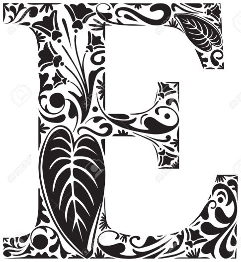 18453452-Floral-initial-capital-letter-E-Stock-Vector[1]